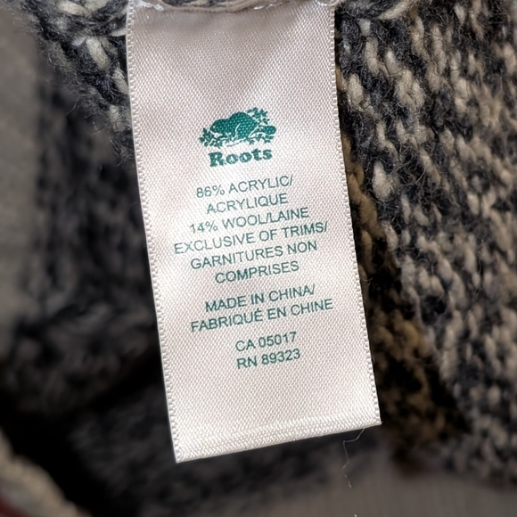 M • Roots • Salt & Prepper Cabin Classic Knit Cowl Neck Sweater Dress - Picture 6 of 8